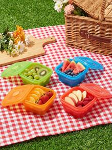 Joivida 便携场景版：可折叠硅胶碗 - 旅行、露营和婴儿喂养的理想之选 | 轻便防漏 - 彩色 - 查看 12