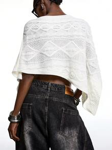 LYSMO 2026 New Arrive Minimalism Spring/Summer Women's Elegant Asymmetrical Twist Rope Shawl Sweater/Valentine Outfits For Women /Valentine Clothes/Birthday Outfits For Women /Going Out Top /Going Out Tops For Women / Elegant Women's Blouses /Casual Blouses For Women/Vacation Outfits Women / Y2k Clothes/Y2K Tops /  Summer Tops / Spring Break Outfits /Elegant Dress Women /2000s Style / White Top / White Tops For Women