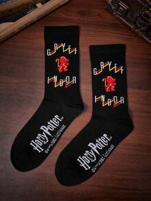 HARRY POTTER X SHEIN 女士船袜 - 彩色 - 查看 2