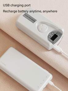 Teckwe 高速电动指甲锉套装 - 便携式美甲仪，带磨头，1200mAh