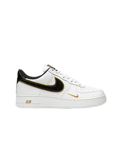 Nike Air Force 1 '07 Men's Sneakers White Metallic Gold DA8481-100