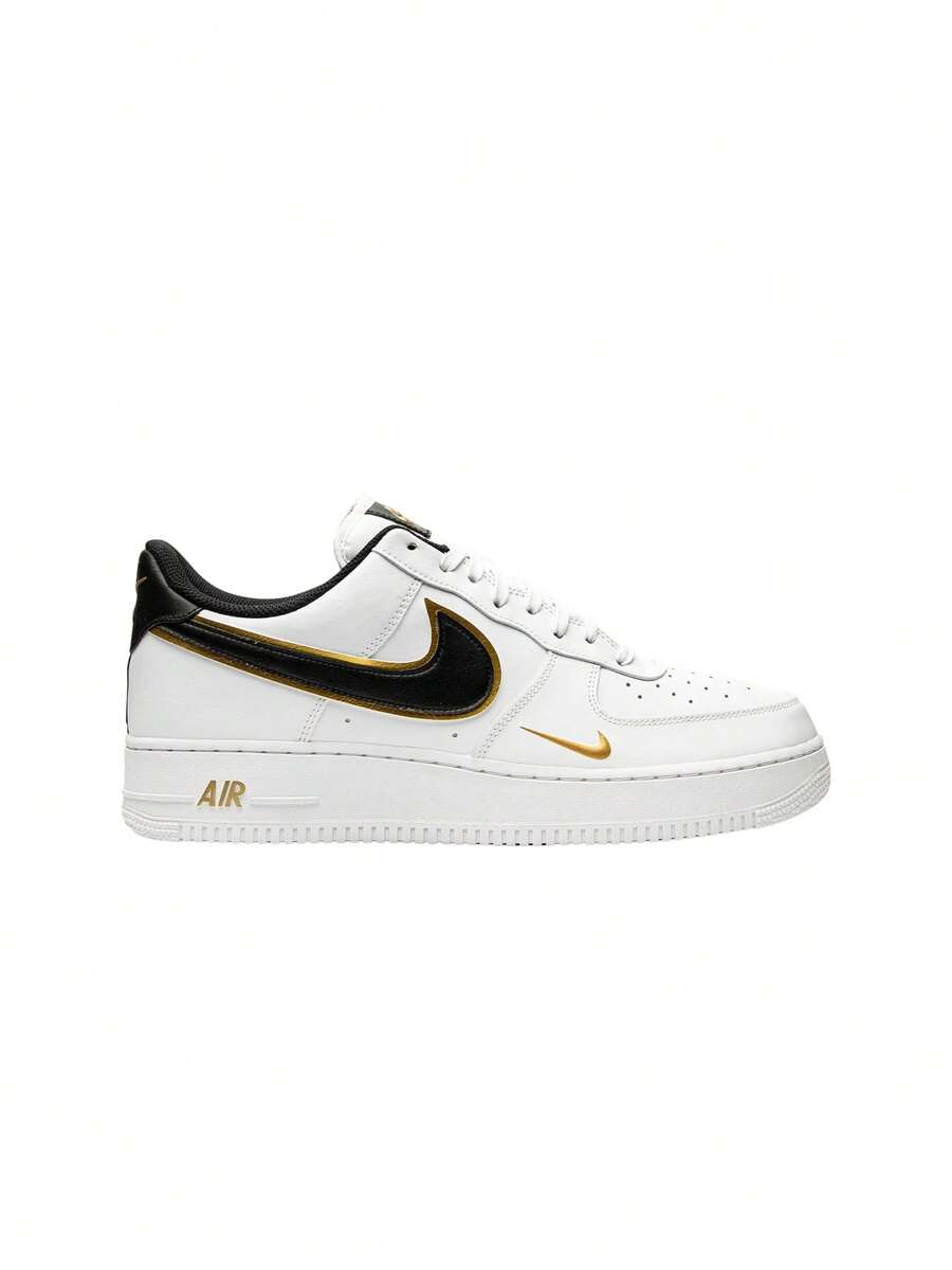 Nike Air Force 1 '07 Men's Sneakers White Metallic Gold DA8481-100