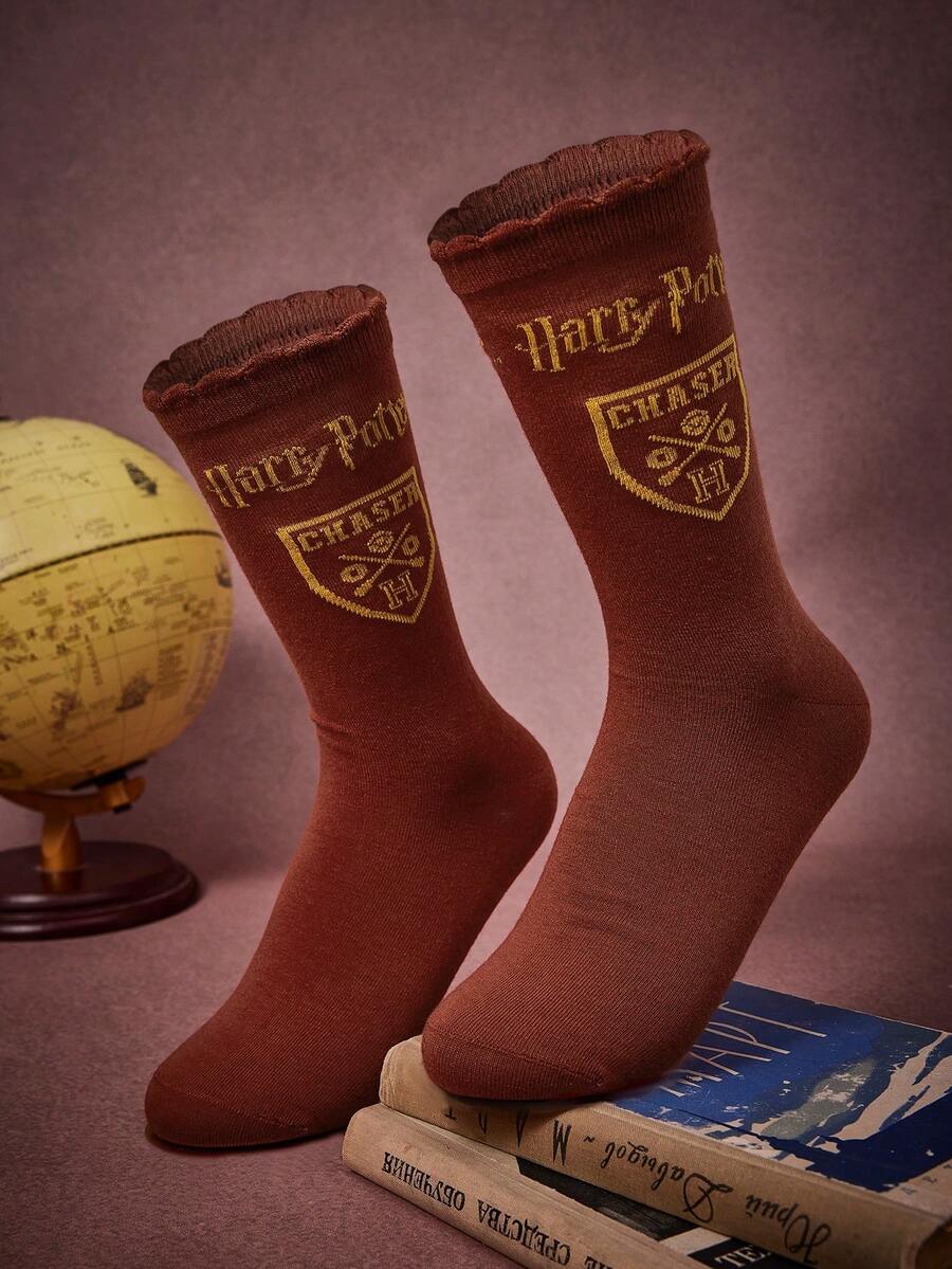 HARRY POTTER X SHEIN Women Crew Socks