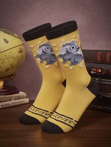 HARRY POTTER X SHEIN Women Crew Socks - Multicolor - View 1