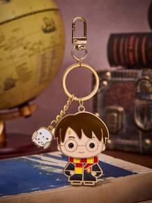 HARRY POTTER X SHEIN Rotatable Metal Keychain - Multicolor - View 1