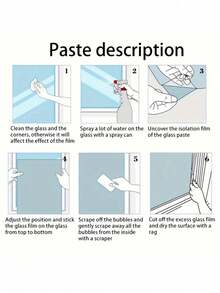 Cuộn phim cách nhiệt tĩnh điện PVC màu tự dính thích hợp cho cửa sổ phòng tắm và nhà vệ sinh, chống thấm nước, chống ẩm, chống tia UV và cũng thích hợp để trang trí phòng khách, nhà cửa, phim cách nhiệt riêng tư - Nhiều màu - Xem 10