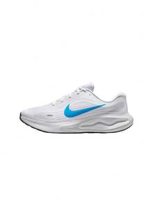 Nike Journey Run Men's Road Running Shoes White FN0228 - White/Pure Platinum/Black/Blue Hero - View 4