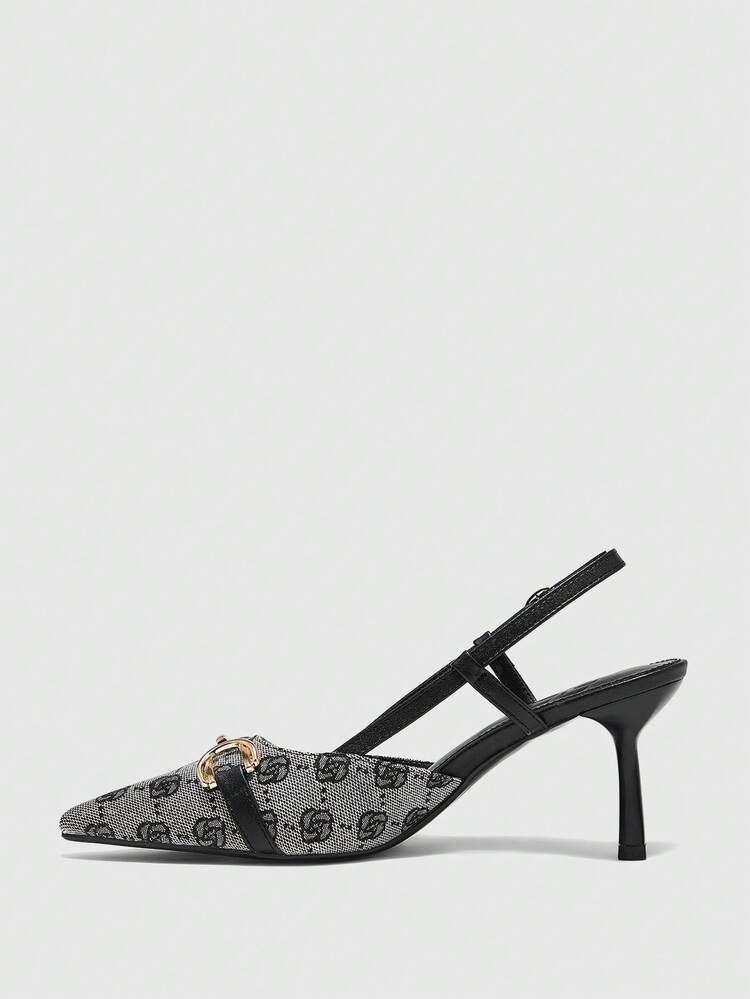 CUCCOO BIZCHIC Pointed Toe Hollow Out Stiletto Heel Women Pumps, Commuting & Casual