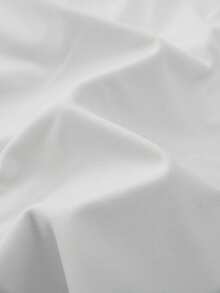 SHEIN LUNE Women's Elegant Beaded Asymmetric Collar Blouse, Autumn - White - View 9