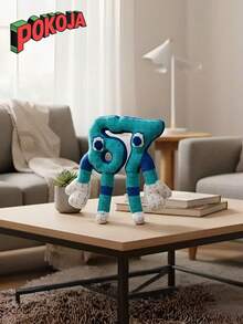 POKOJA LAND - BESTSELLERS Steal A Brainrot 毛绒玩具，9.8 英寸可爱 Brainrot 67，Brain Rot 粉丝收藏毛绒礼物（浅蓝色） - 彩色 - 查看 9