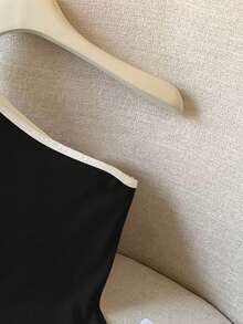 GlowEve Women's Contrast Color Sleeveless Casual Tank Top