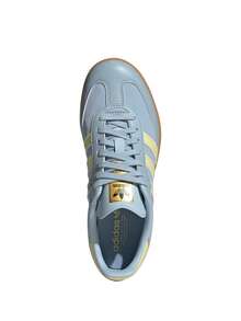 Adidas Samba OG Kids Sneakers Wonder Blue / Powder Yellow / Gum HQ8717 - Wonder Blue / Powder Yellow / Gum - View 3