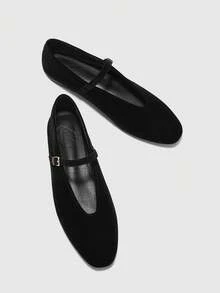 CUCCOO BIZCHIC Pantofi simpli, casual, versatili, pentru naveta zilnică, pentru femei - Negru - Vizualizare 10