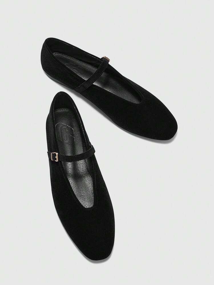 CUCCOO BIZCHIC Women's Casual Versatile Commute Simple Flats For Christmas Spring Shoes