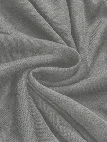 ROMWE Grunge Punk Punk Style Cross Rivet Off-Shoulder Women Long Sleeve T-Shirt Top - Light Grey - View 6