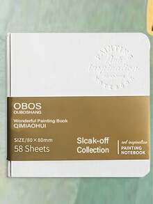 6pcs Mini Travel Palette Set, Portable Watercolor Kit, 8/15 Grid Paint Box, Sketchbook, Binder, And Brushes For Artists And Students - Multicolor - View 12