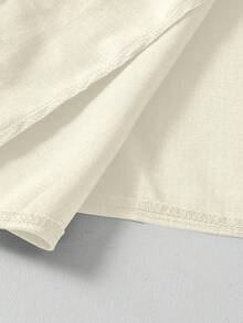 SHEIN 两件套青少年男童绅士套装 - 无袖背心外套和长裤，优雅正式西装，适合生日派对、婚礼、庆典、周年纪念等场合 - 卡其色 - 查看 8