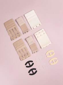 12pcs Bra Extender & Back Clips Set, Suitable For Everyday Wear - Multicolor - View 5