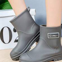 Giày đi mưa/Bao giày kiểu mới, Giày đi mưa chống trượt, Giày cao su chống mòn, Giày ống ngắn chống thấm nước cho nam và nữ trưởng thành, Giày bốt nhà bếp thời trang làm mát mùa hè, Bãi biển, Du lịch - Nhiều màu - Xem 10