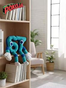 POKOJA LAND - BESTSELLERS Steal A Brainrot 毛绒玩具，9.8 英寸可爱 Brainrot 67，Brain Rot 粉丝收藏毛绒礼物（浅蓝色） - 彩色 - 查看 10