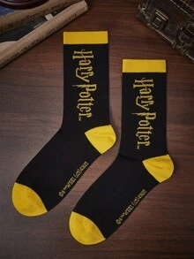 HARRY POTTER X SHEIN Women Crew Socks - Multicolor - View 2