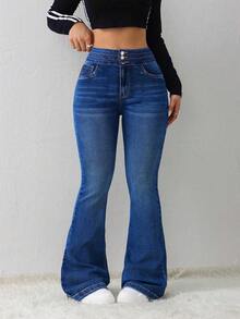 Women Jeans - Blue - View 7