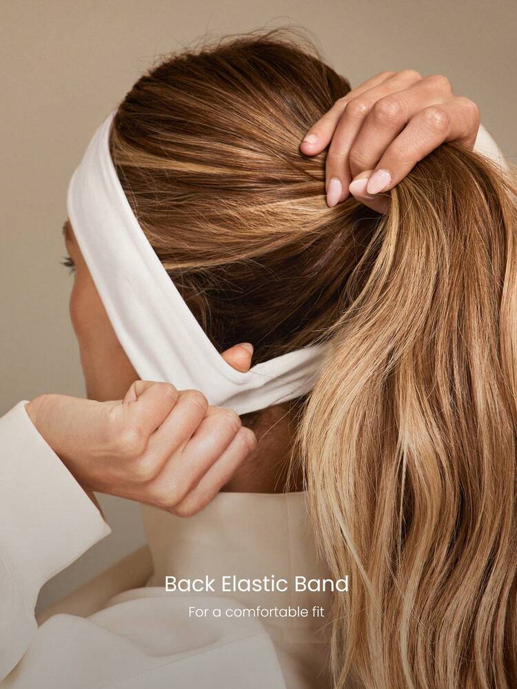 FeatherFit™ Warm-Up Sweat-Wicking Stretchy Non-Slip Grips Headband Yoga Pilates Gym Workout Training Daily Active Wear