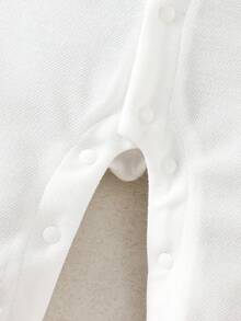 Spring/Autumn Gentleman Bow Tie Romper, 2 In 1 Baby Jumpsuit Long Sleeve Outfit, 1 Year Old Baby Crawler Suit - Multicolor - View 6