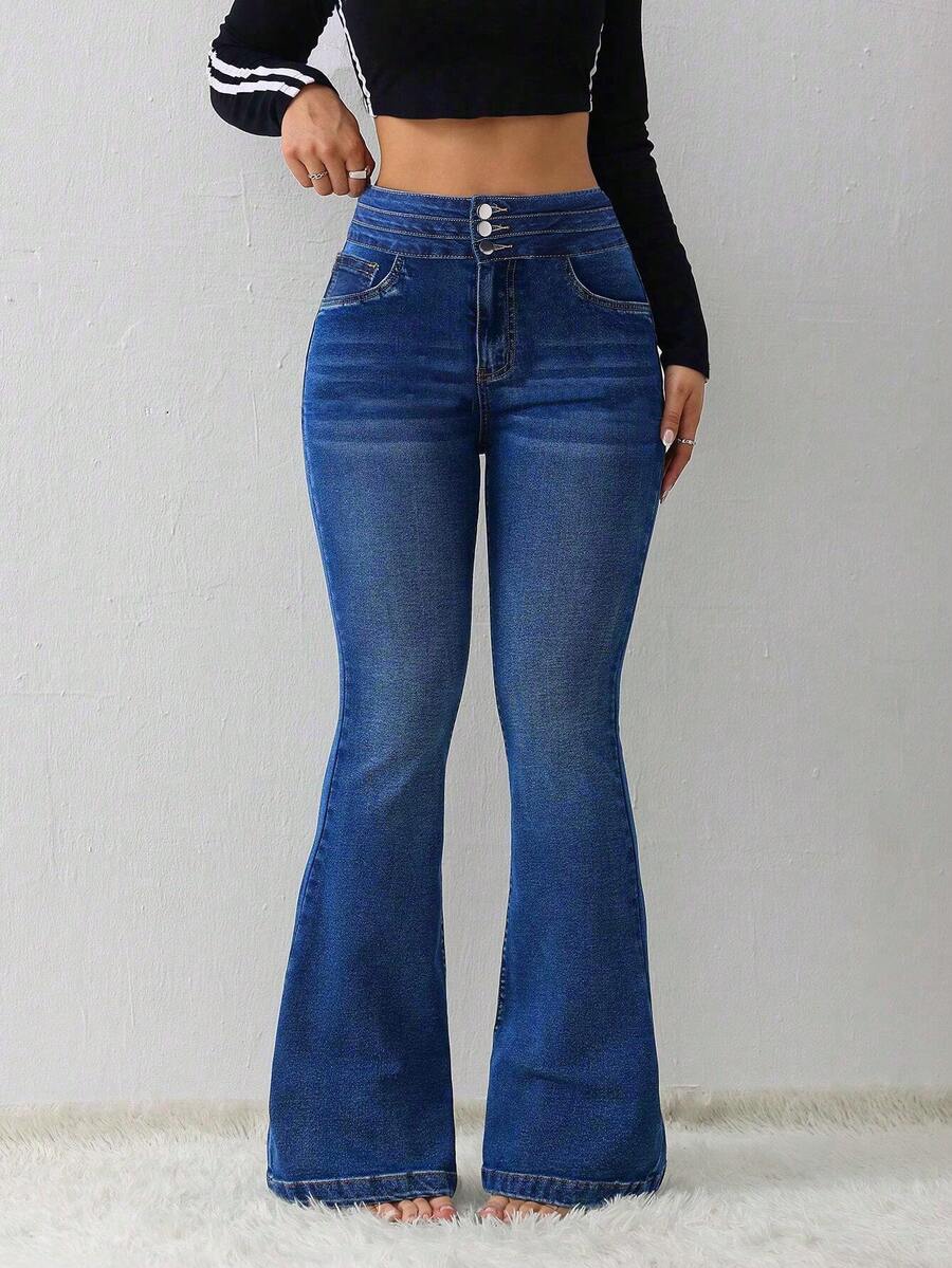 Women Jeans - Blue - View 1
