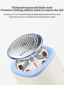 Teckwe Hair Ball Trimmer, Pilling, Scraping, Hair Remover, Shaving Device, Household Sweater Hair Ball Remover, Divine Toolbattery Capacity300mAh - Multicolor - View 5