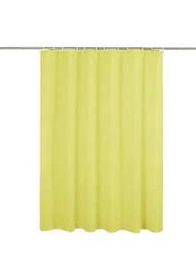 Modern Simple Solid Color Fabric Shower Curtain For Bathroom, Shower Room And Dorm