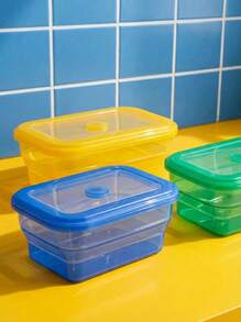 Joivida Portable Scene Version:Collapsible Silicone Bowl - Perfect For Travel, Camping Feeding | Lightweight & Leak-Proof - Multicolor - View 2