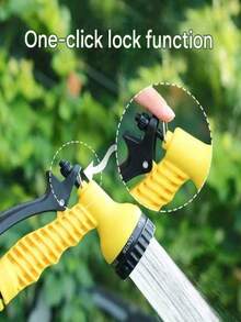 1. Multi Functional Adjustable Courtyard Water Gun Nozzle Connected To Faucet, Household Balcony Watering Water Pipe Hose Flushing Multi-Functional Car Wash Water Gun, High Pressure 7-Speed Adjustable Car Wash Water Gun, Car Wash Water Pipe, Automotive Supplies, Watering Vegetables And Fields, Household Car Wash Water Gun, Bathroom Toilet Companion Flushing Sweeping Garden Water Gun, Multi-Purpose Showerhead, Car Wash Water Gun, Household Use - Multicolor - View 4