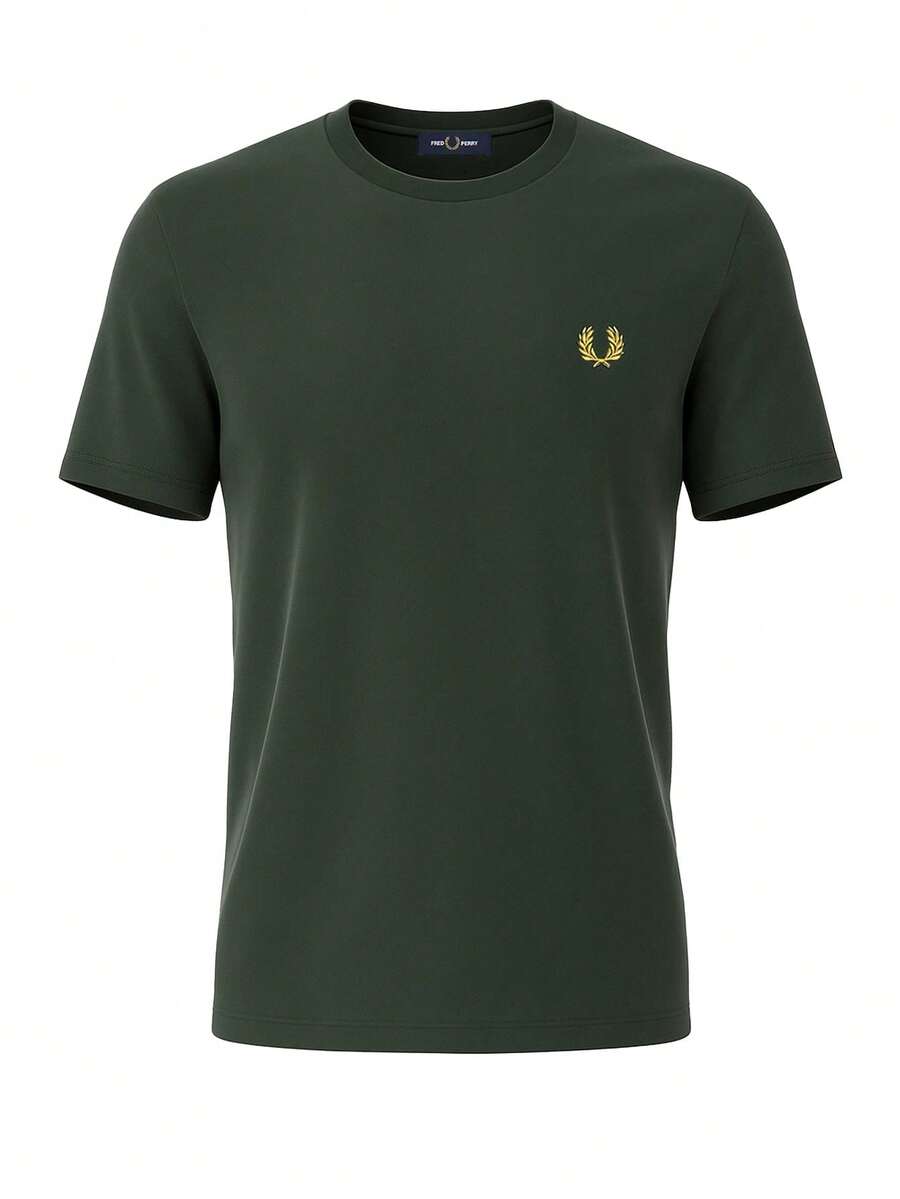 Fred Perry Men's T-Shirt Green - Green - View 1