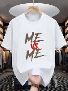 Kids T-shirts Fashionable casual pattern print, loose casual top, suitable for children to wear, comfortable and versatile round neck T-shirts, boys' style. - Blanco - Ver 1