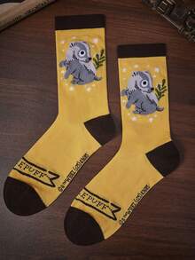 HARRY POTTER X SHEIN Women Crew Socks - Multicolor - View 2