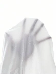 SHEIN Girlism 3件套少女纯色圆领褶饰长袖T恤 - 藏蓝色 - 查看 11