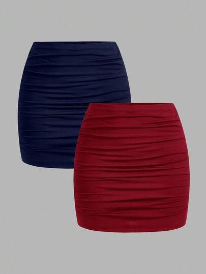 SHEIN MOD 2PCS Women Skirts Carnival