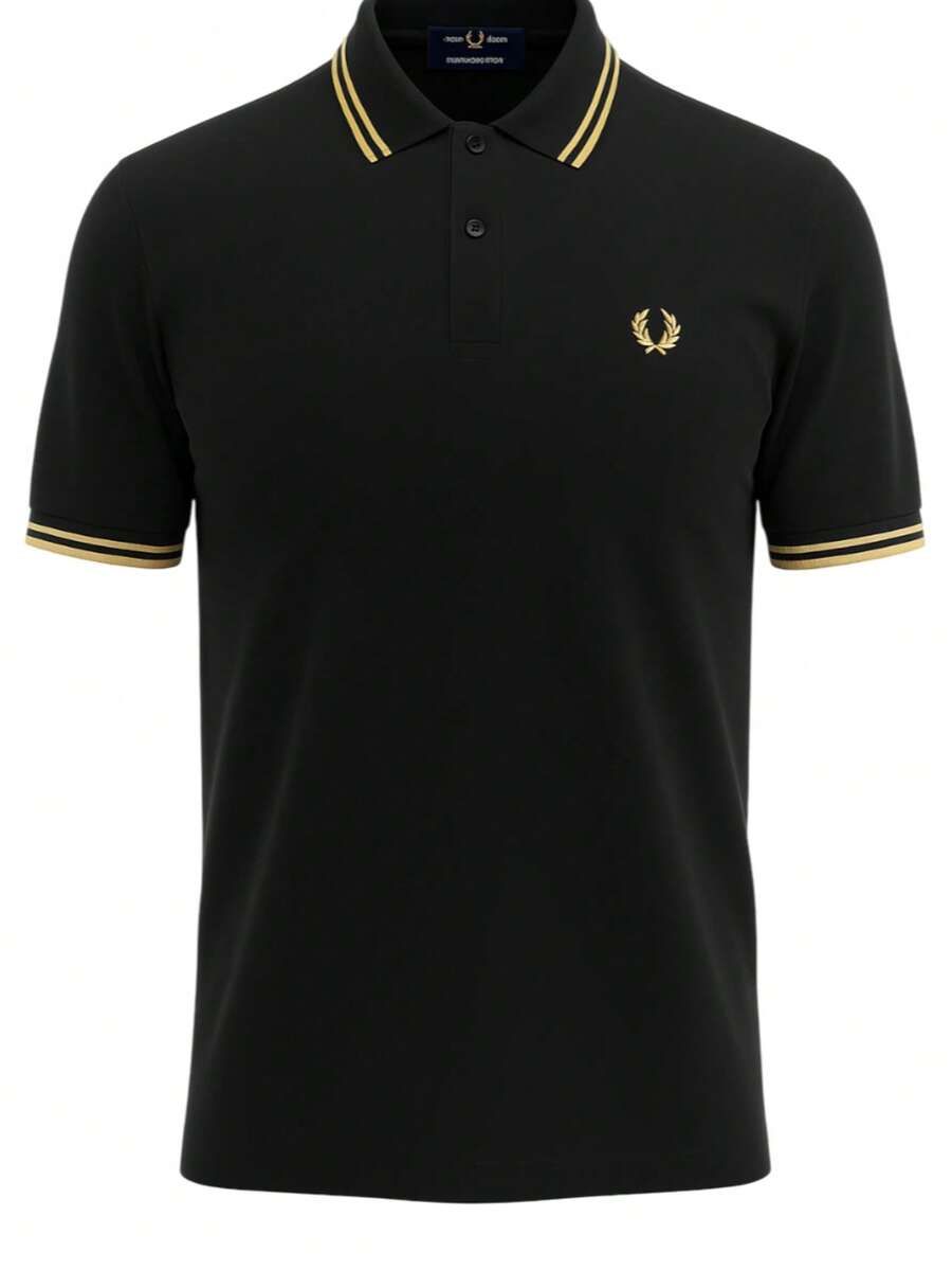 Fred Perry Men's Polo Shirt Black - Black - View 1