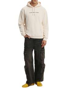 Tommy Hilfiger Men's Hoodies Beige - Newsprint - View 3