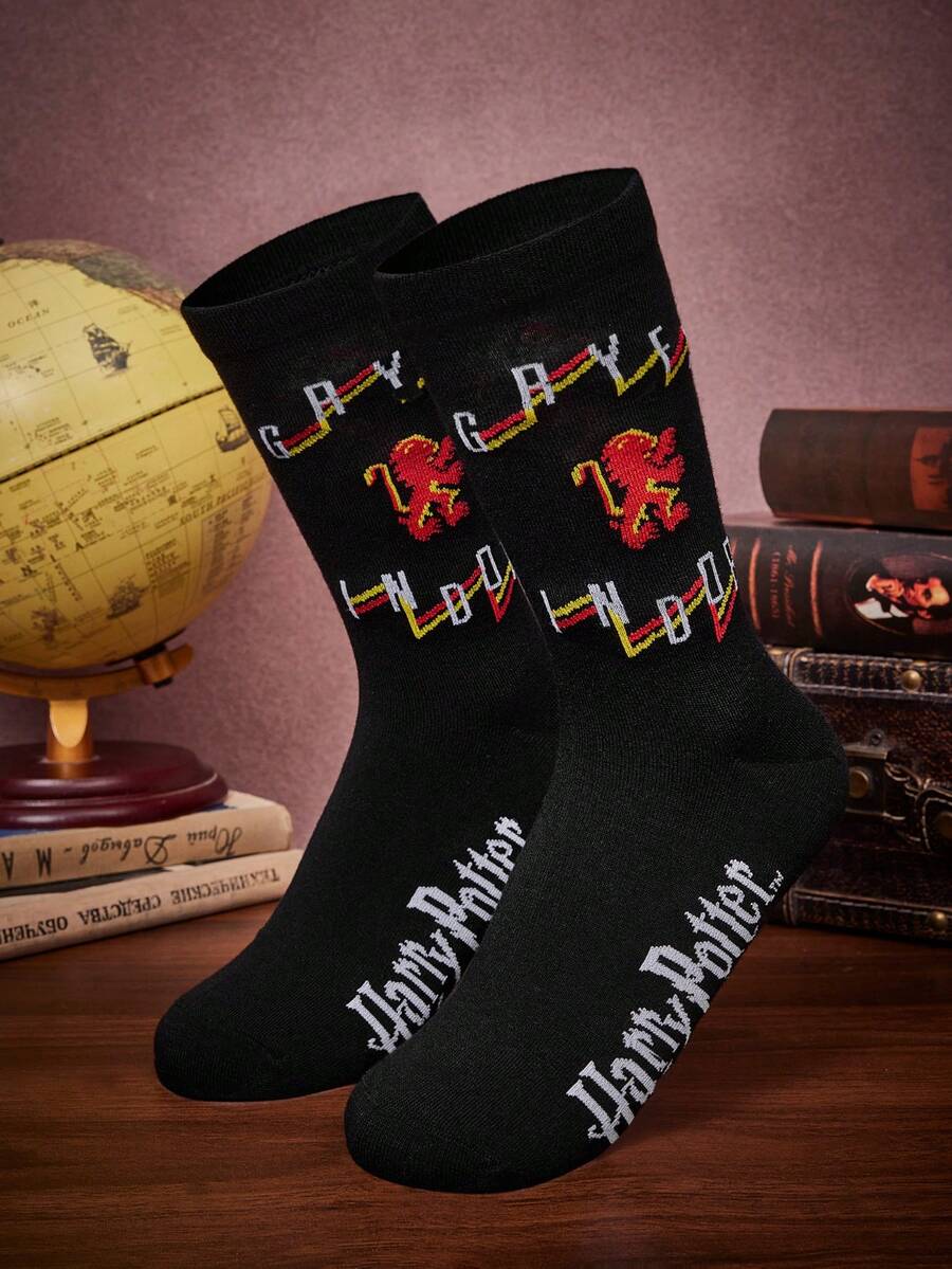 HARRY POTTER X SHEIN 女士船袜 - 彩色 - 查看 1