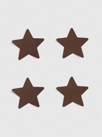 2 Paar sternförmige Brustwarzenabdeckungen, für Frauen, für den täglichen Gebrauch