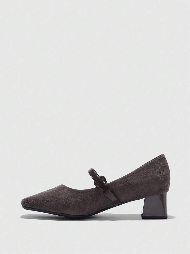 CUCCOO BIZCHIC Women's Fashionable Versatile Commute Buckle Pumps For Christmas