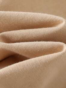 2件套女婴卡通动物印花针织柔软圆领短袖上衣和松紧腰裤套装