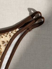 Swim Mod New Sexy Women Bikini Set, Sequin Swimsuit For Beach Vacation, Spring/Summer - Multicolor - View 6