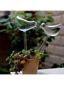 Bird-Shaped Self-Watering Globes, Automatic Plant Watering System For Indoor & Outdoor Gardens, Home Gardening Tools, No Electricity Needed, Ideal For Succulents & Flowers, Automatic Drip Irrigation EquipmentDecorati - Multicolor - View 7