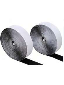 自粘胶带，白色钩环胶带，用于固定窗户、相框、蚊帐、地毯、汽车和DIY胶带 - 彩色 - 查看 1