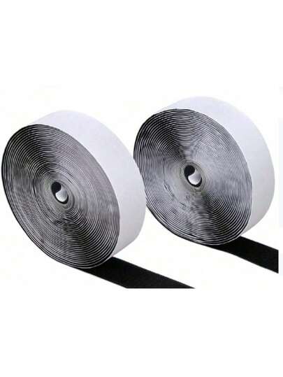 自粘胶带，白色钩环胶带，用于固定窗户、相框、蚊帐、地毯、汽车和DIY胶带