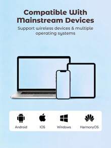 Teckwe Portable Wireless Speakers With Strap Easy To Carry, Wireless Waterproof Mini Speaker With Loud Stereo Sound, Longtime Playtime, Built-In Microphone - one-size - View 9