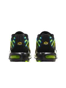 Nike Air Max Plus Shoes Black / Sundial / Neon Yellow / White IH4458 - Black/Sundial/Neon Yellow/White - View 3